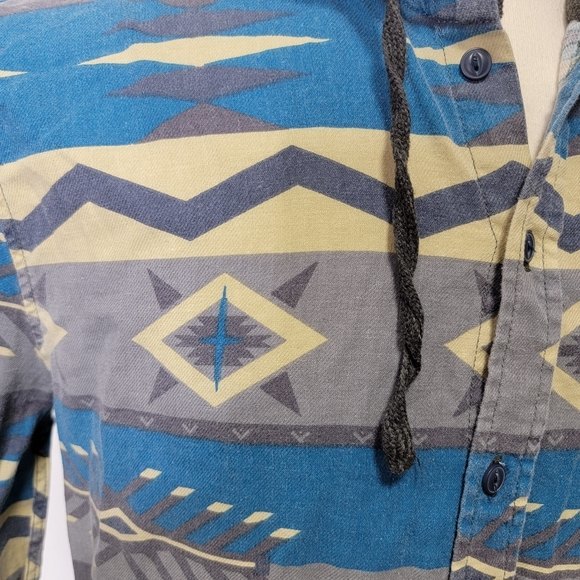 Vintage remastered made by cotton on long sleeves Hooded Top Size M - Picture 4 of 11